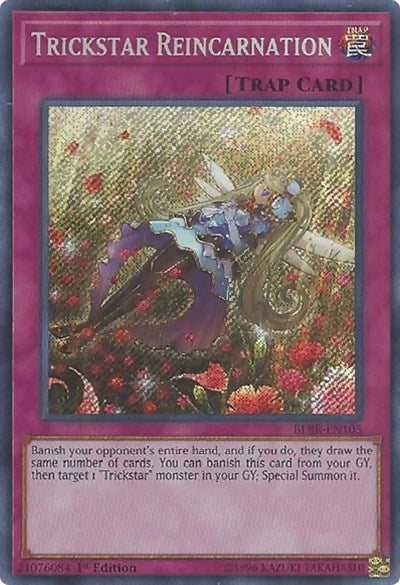 Trickstar Reincarnation (Secret Rare) [BLRR-EN105-SeR]
