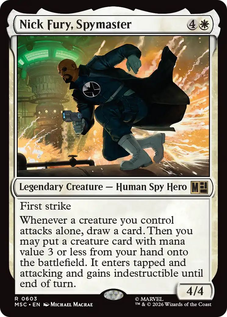 Nick Fury, Spymaster [MSC-603]