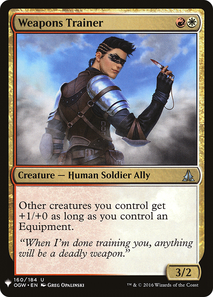 Weapons Trainer [PLST-OGW-160]