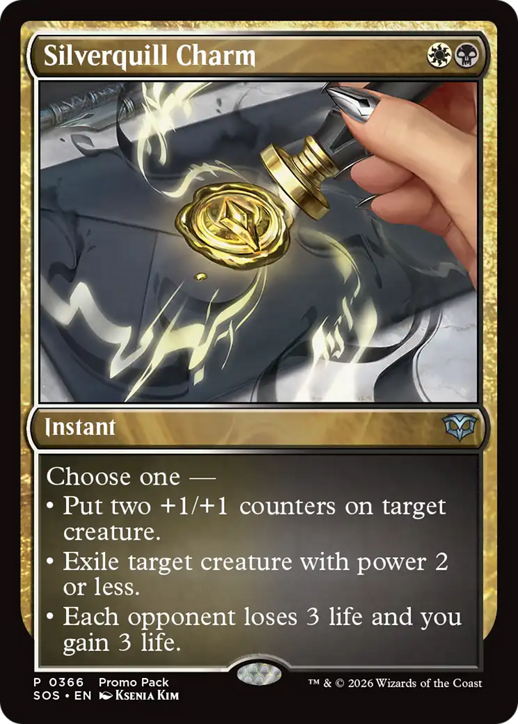 Silverquill Charm [SOS-366]