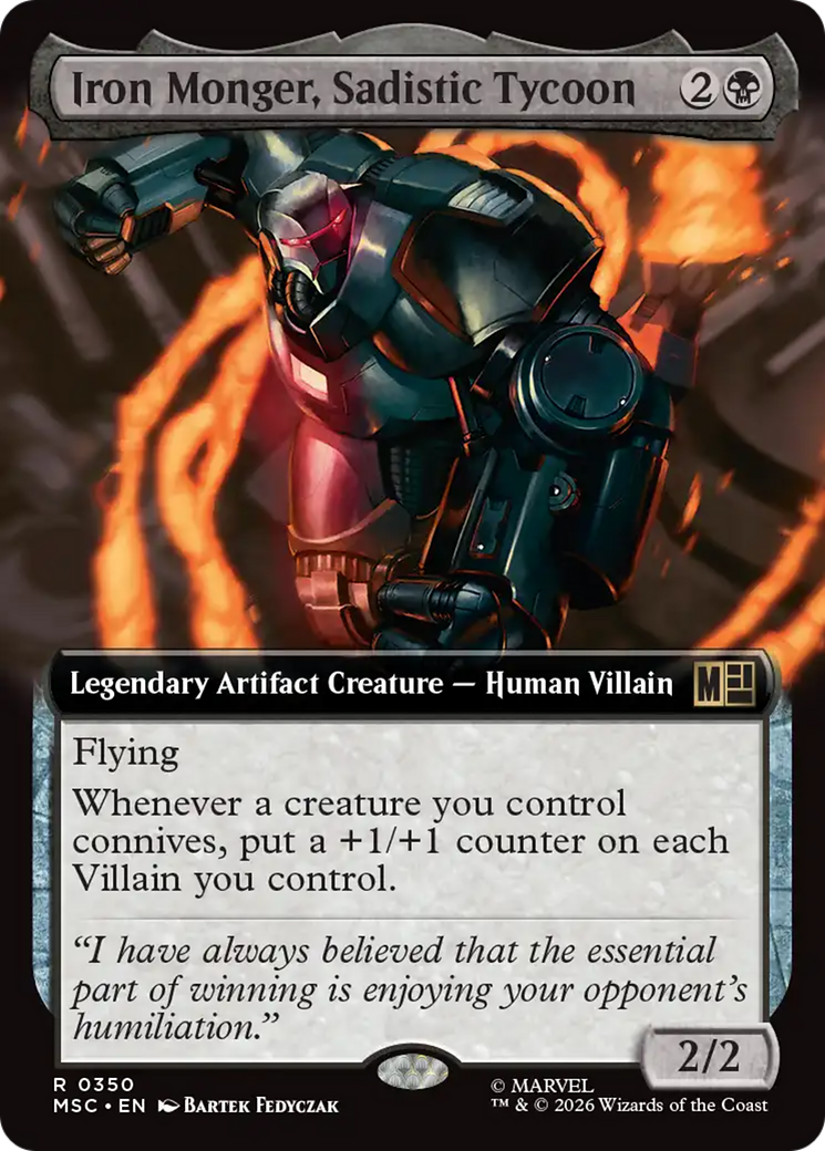 Iron Monger, Sadistic Tycoon - Extended Art [MSC-350]
