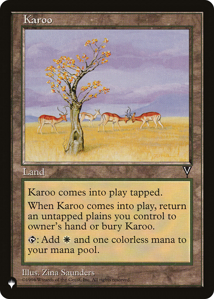Karoo [PLST-VIS-165]