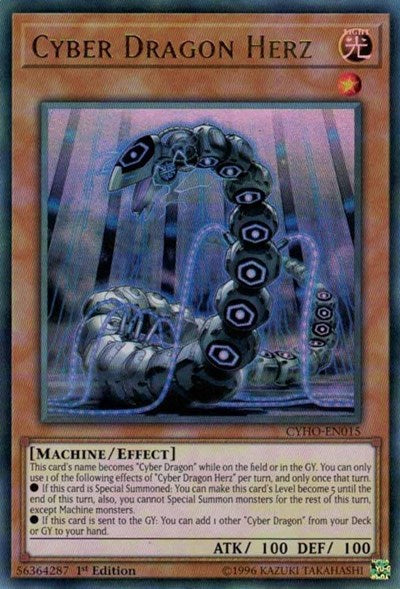 Cyber Dragon Herz (Ultra Rare) [CYHO-EN015-UR]