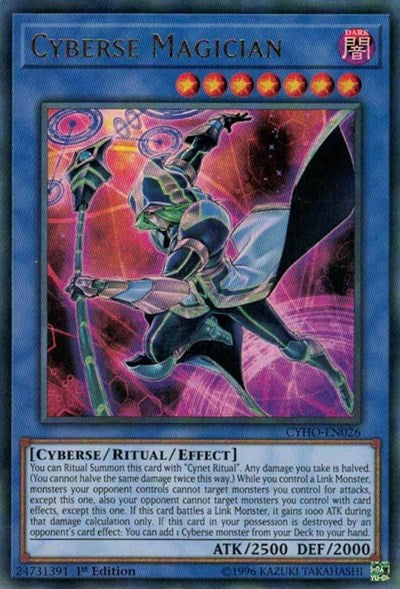 Cyberse Magician (Ultra Rare) [CYHO-EN026-UR]