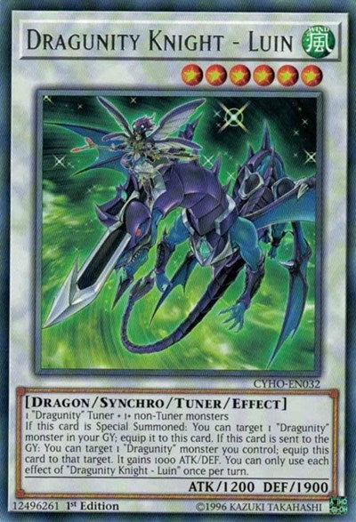 Dragunity Knight - Luin (Rare) [CYHO-EN032-R]