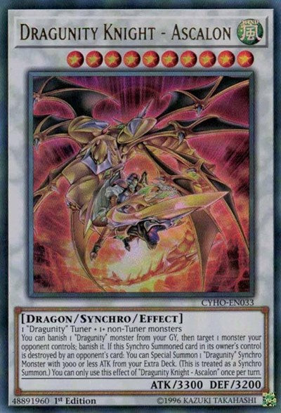 Dragunity Knight - Ascalon (Ultra Rare) [CYHO-EN033-UR]