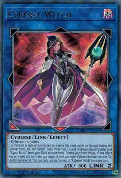 Cyberse Witch (Rare) [CYHO-EN035-R]