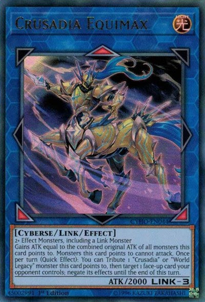 Crusadia Equimax (Ultra Rare) [CYHO-EN044-UR]