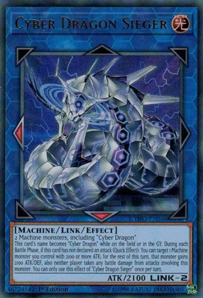 Cyber Dragon Sieger (Ultra Rare) [CYHO-EN046-UR]