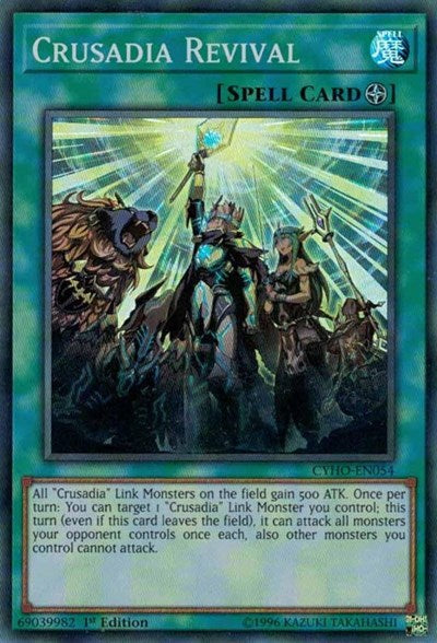 Crusadia Revival (Super Rare) [CYHO-EN054-SuR]
