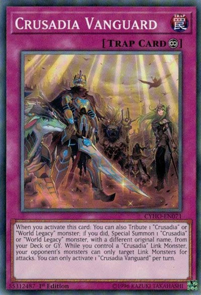 Crusadia Vanguard (Common) [CYHO-EN071-C]