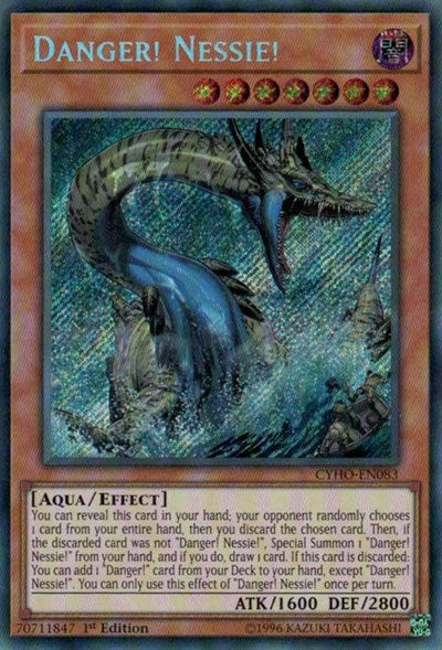 Danger! Nessie! (Secret Rare) [CYHO-EN083-SeR]