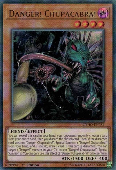 Danger! Chupacabra! (Ultra Rare) [CYHO-EN084-UR]