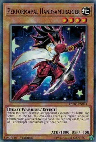Performapal Handsamuraiger (Common) [CYHO-EN093-C]