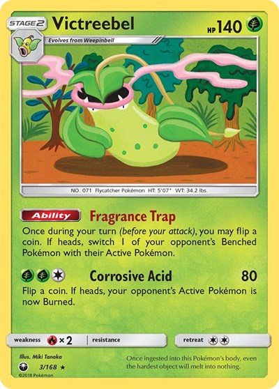 Victreebel - 3/168 (Holo Rare) [CES-3-HR]