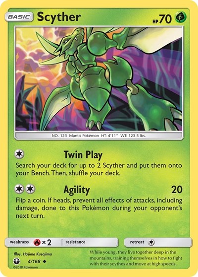 Scyther - 4/168 (Uncommon) [CES-4-U]
