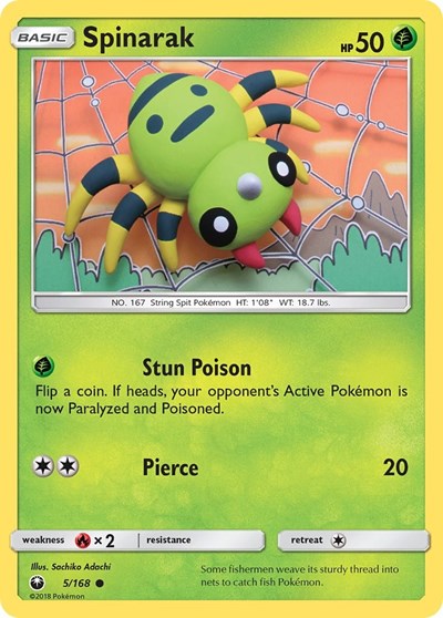 Spinarak - 5/168 (Common) [CES-5-C]