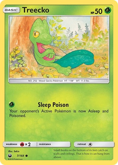 Treecko - 7/168 (Common) [CES-7-C]