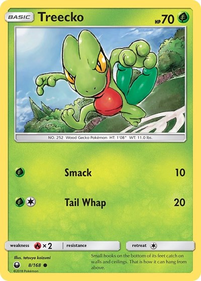 Treecko - 8/168 (Common) [CES-8-C]