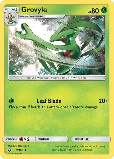 Grovyle - 9/168 (Uncommon) [CES-9-U]