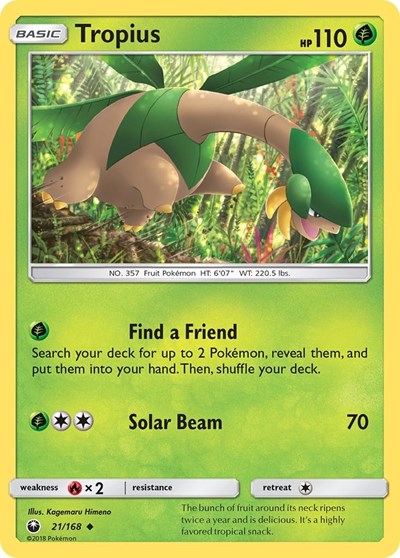 Tropius - 21/168 (Uncommon) [CES-21-U]