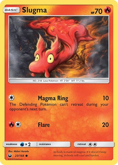 Slugma - 23/168 (Common) [CES-23-C]