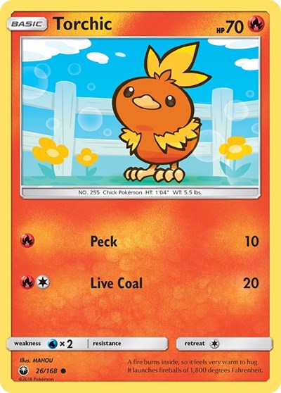 Torchic - 26/168 (Common) [CES-26-C]