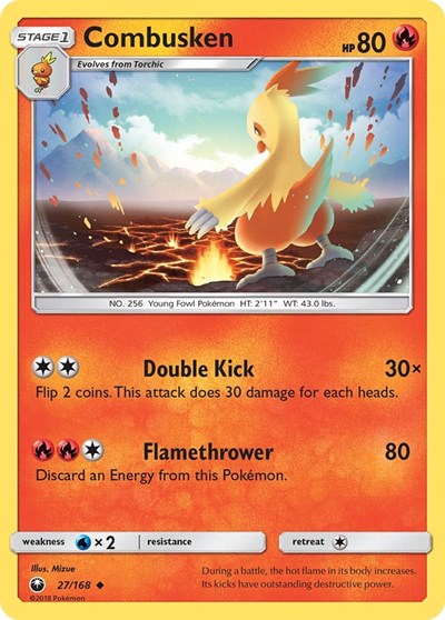 Combusken - 27/168 (Uncommon) [CES-27-U]