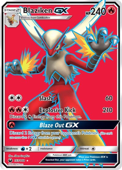 Blaziken GX - 153/168 (Ultra Rare) [CES-153-UR]