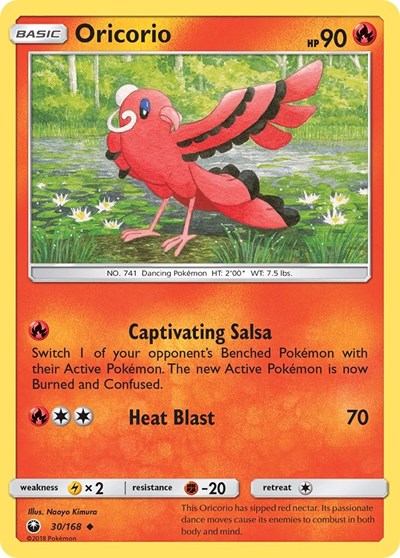 Oricorio - 30/168 (Uncommon) [CES-30-U]