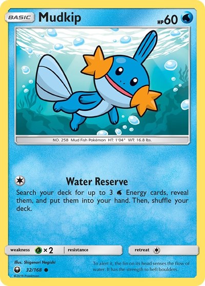 Mudkip - 32/168 (Common) [CES-32-C]
