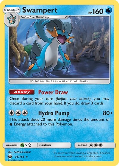 Swampert - 35/168 (Rare) [CES-35-R]