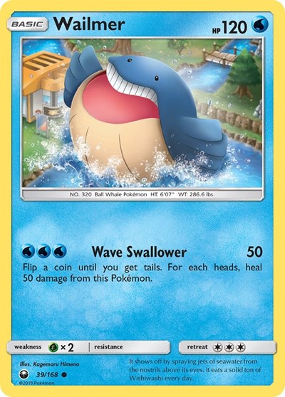 Wailmer - 39/168 (Common) [CES-39-C]