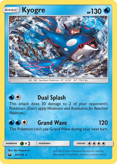 Kyogre - 46/168 (Holo Rare) [CES-46-HR]