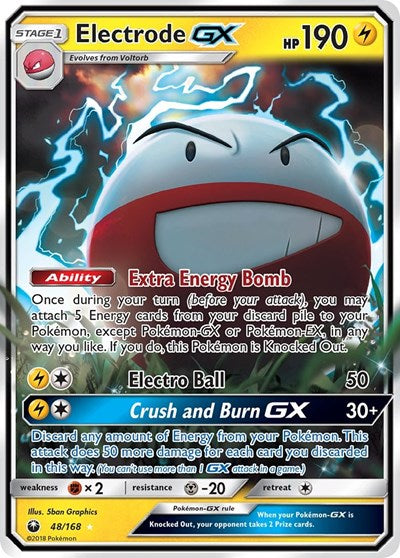 Electrode GX - 48/168 (Ultra Rare) [CES-48-UR]