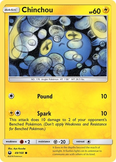 Chinchou - 49/168 (Common) [CES-49-C]