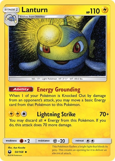 Lanturn - 50/168 (Uncommon) [CES-50-U]