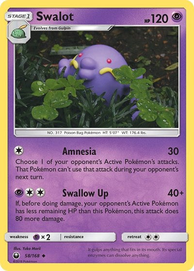 Swalot - 58/168 (Uncommon) [CES-58-U]