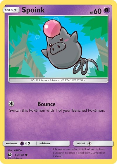 Spoink - 59/168 (Common) [CES-59-C]