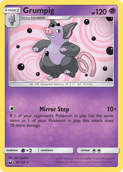 Grumpig - 60/168 (Rare) [CES-60-R]