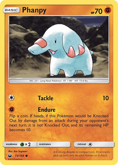 Phanpy - 72/168 (Common) [CES-72-C]