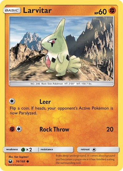 Larvitar - 74/168 (Common) [CES-74-C]