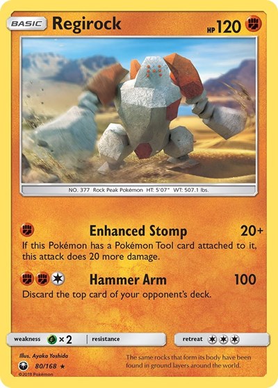 Regirock - 80/168 (Rare) [CES-80-R]