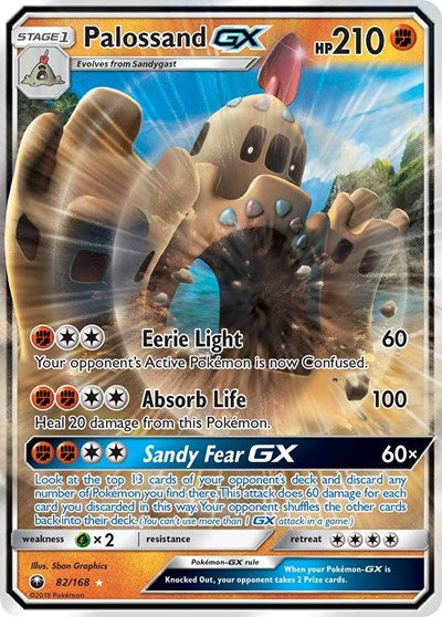 Palossand GX - 82/168 (Ultra Rare) [CES-82-UR]