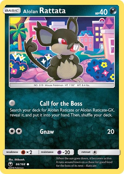 Alolan Rattata - 84/168 (Common) [CES-84-C]