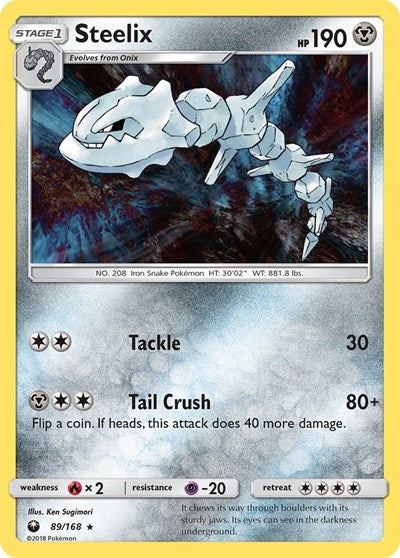 Steelix - 89/168 (Holo Rare) [CES-89-HR]