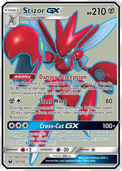 Scizor GX - 158/168 (Ultra Rare) [CES-158-UR]