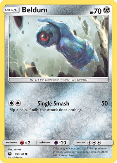 Beldum - 93/168 (Common) [CES-93-C]