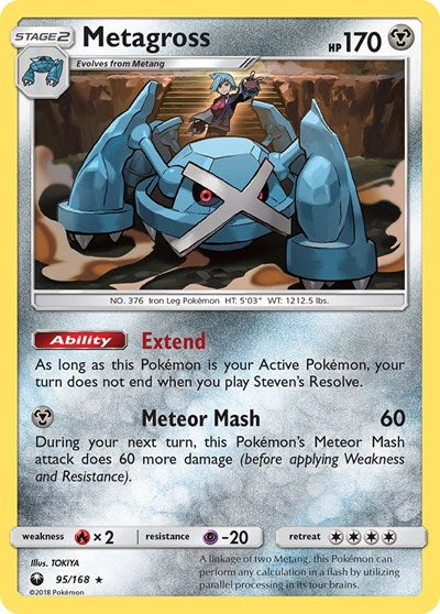 Metagross - 95/168 (Holo Rare) [CES-95-HR]