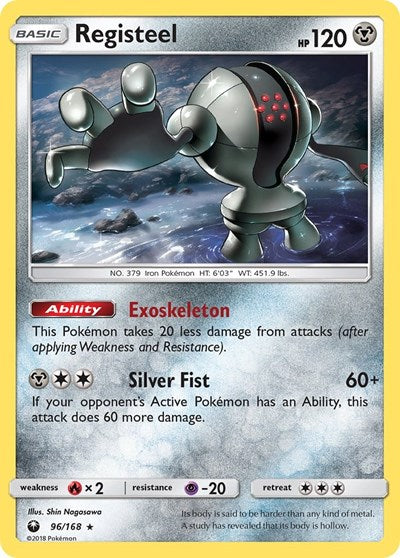 Registeel - 96/168 (Rare) [CES-96-R]